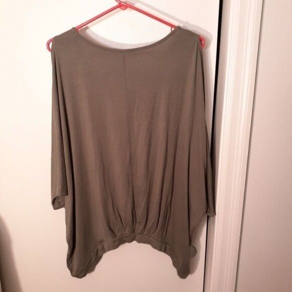 Dg2 top nwot soft knit cold shoulder shirt l xl 1x diane Gilman casual office - Picture 5 of 6